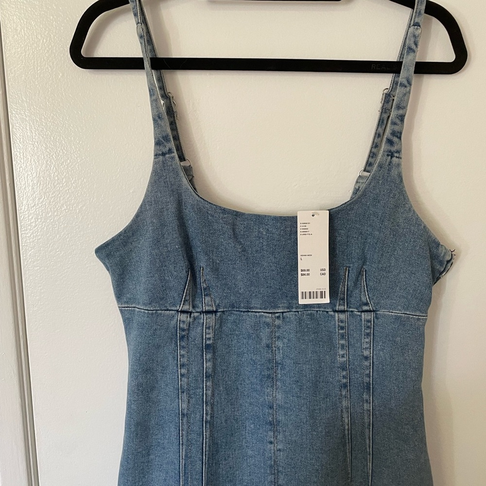 Urban Outfitters Jean Mini Dress